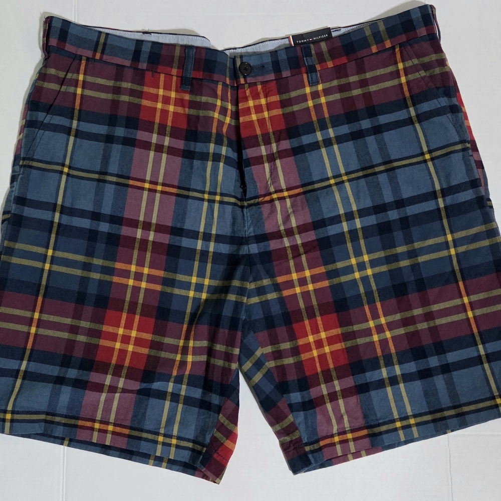 Tommy Hilfiger Multicolor Plaid Men's Shorts